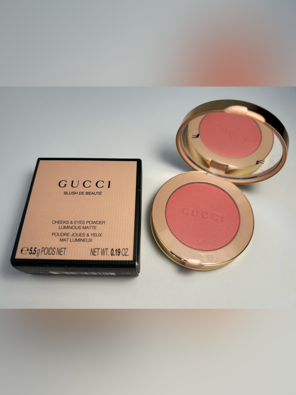 NWT🌷Gucci Luminous Matte Powder Blush i! In “Silky Rose”